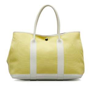 Hermes Garden Party Tote Toile And #246064H15B